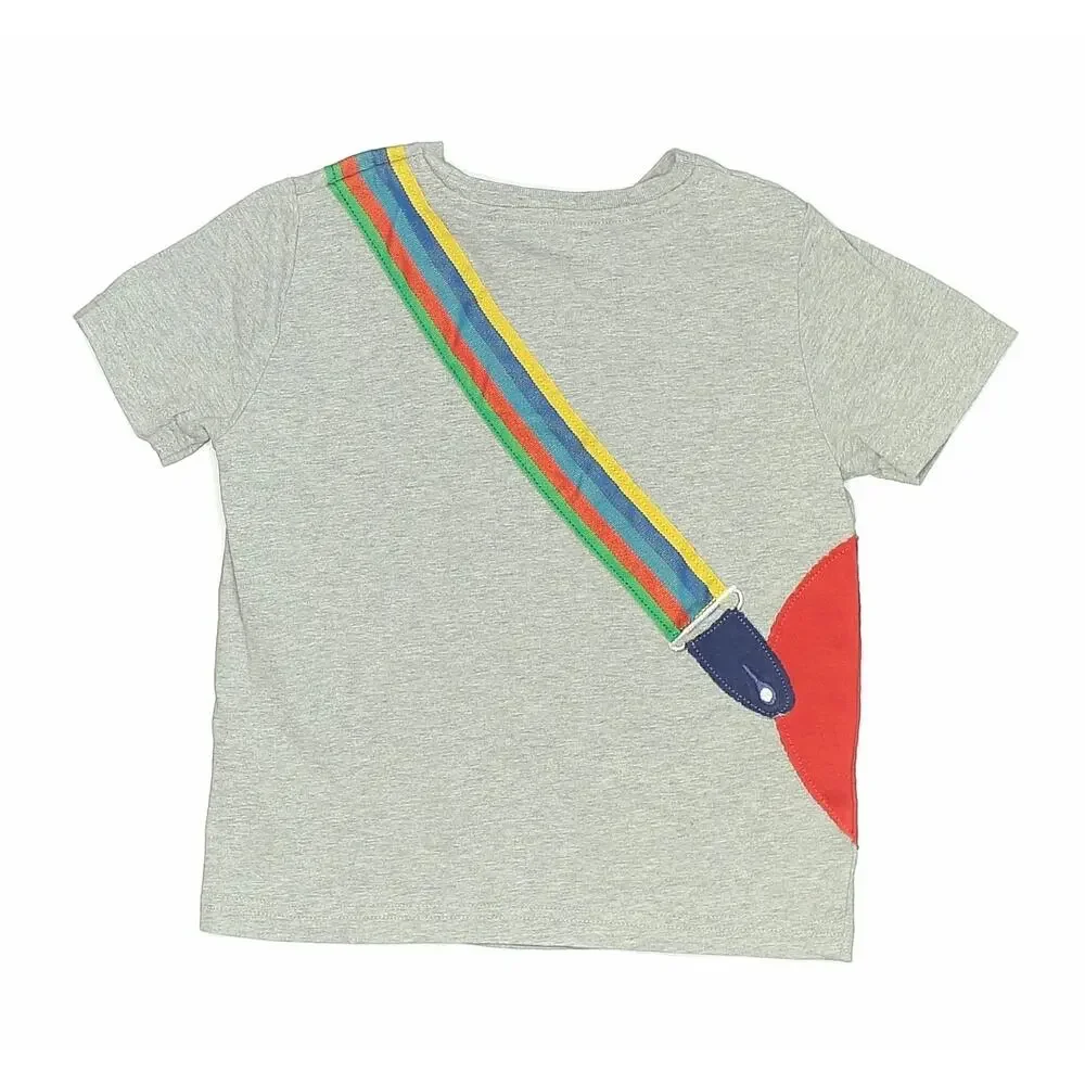Mini Boden Guitar Appliqué Tee Size 4-5